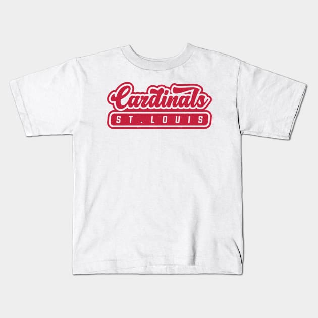 St Louis Cardinals 01 Kids T-Shirt by Karambol